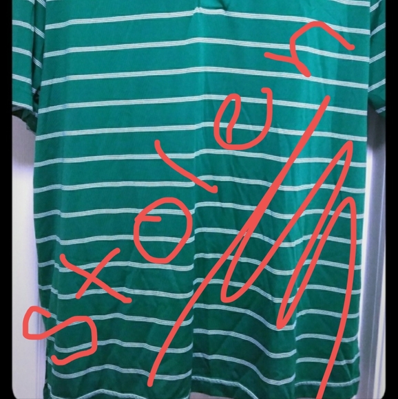 New Green Addias Golf Shirt - Picture 1 of 2